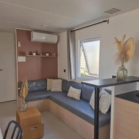 Kemp Le Cosy Mobil A 150m De La 5 Etoiles Les Dunes Parc Aquatique Torreilles