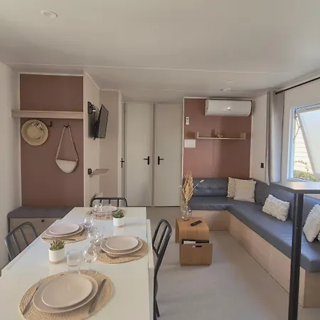 Le Cosy Mobil à 150m De La 5 Etoiles Parc Aquatique Campeggio *