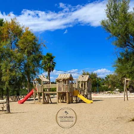 Campingplatz Le Cosy Mobil A 150m De La 5 Etoiles Les Dunes Parc Aquatique *