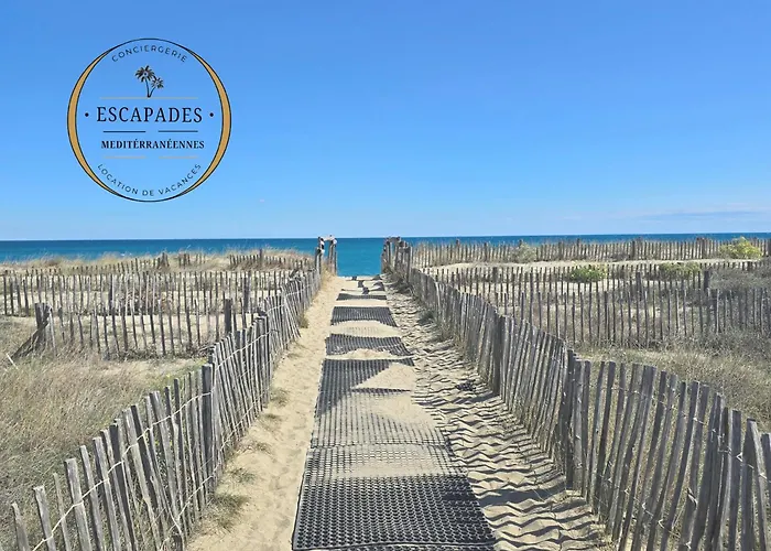 Kemping Le Cosy Mobil Home A 150M De La Plage Camping 5 Etoiles Les Dunes Parc Aquatique Torreilles
