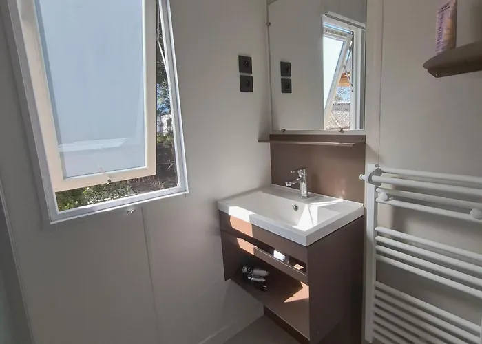 Le Cosy Mobil Home A 150M De La Plage Camping 5 Etoiles Les Dunes Parc Aquatique Kemping Torreilles