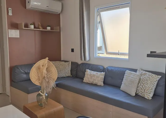 Le Cosy Mobil Home A 150M De La Plage Camping 5 Etoiles Les Dunes Parc Aquatique *
