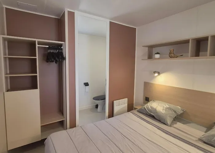 Le Cosy Mobil Home A 150M De La Plage Camping 5 Etoiles Les Dunes Parc Aquatique Torreilles