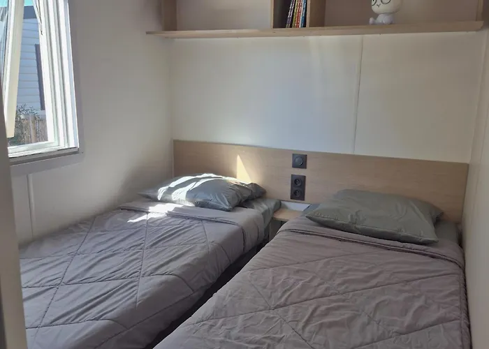 Kemping Le Cosy Mobil Home A 150M De La Plage Camping 5 Etoiles Les Dunes Parc Aquatique Torreilles